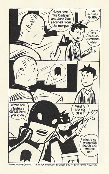 Secret Police Comics! by Kevin McCarthy